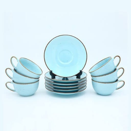 アクアブルー12点ティーセット